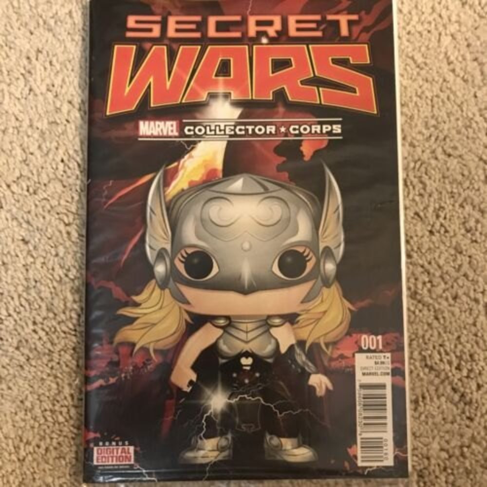 Marvel Collector Corps Exclusive Secret Wars #1 VARIANT Comic Sealed New
